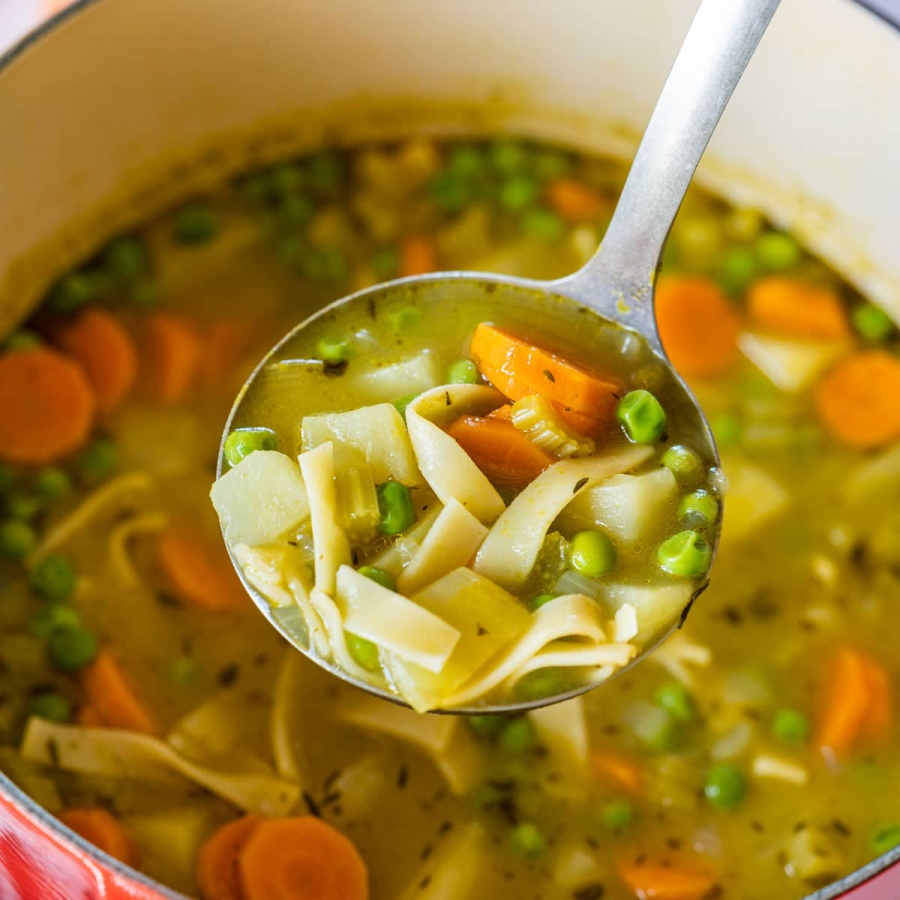 Cách nấu súp rau củ chay: 5 công thức hấp dẫn