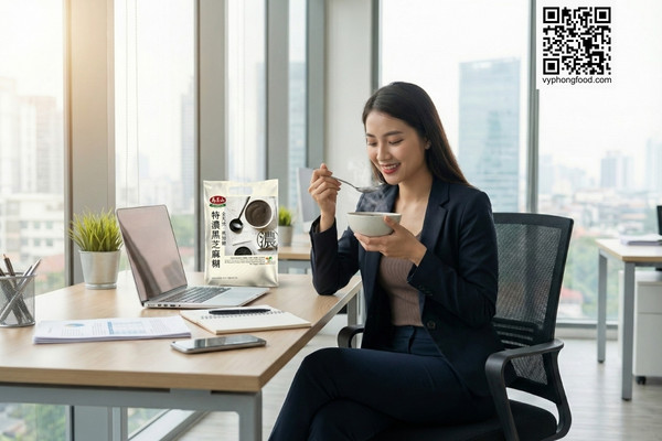 Bột ngũ cốc dinh dưỡng từ mè đen Greenmax Đài Loan chính hãng trên nền thiên nhiên, phù hợp cho bà bầu, lợi sữa và người ăn chay.