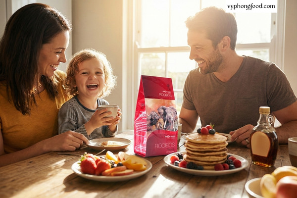 Hồng trà Rooibos Nam Phi African Dawn dạng túi lọc an toàn cho phụ nữ mang thai và trẻ em.