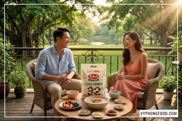 Hình ảnh của sản phẩm Bột ngũ cốc dinh dưỡng giảm cân không đường: Giải pháp cho người tiểu đường và người sợ béo.