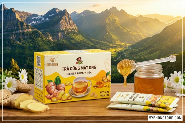 Công dụng của trà gừng với mật ong giúp giải cảm và tăng sức đề kháng hiệu quả cho cả gia đình vào thời điểm giao mùa.