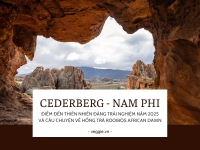 Cederberg – Điểm Đến Thiên Nhiên Đáng Trải Nghiệm Năm 2025 Và Câu Chuyện Về Hồng Trà Rooibos Nam Phi.