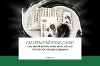 Giải pháp bổ sung Canxi cho người không uống được sữa bò từ Ngũ cốc Mè đen.
