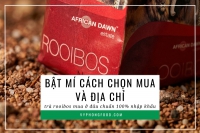 Bật mí cách chọn mua và địa chỉ trà rooibos mua ở đâu chuẩn 100% nhập khẩu.